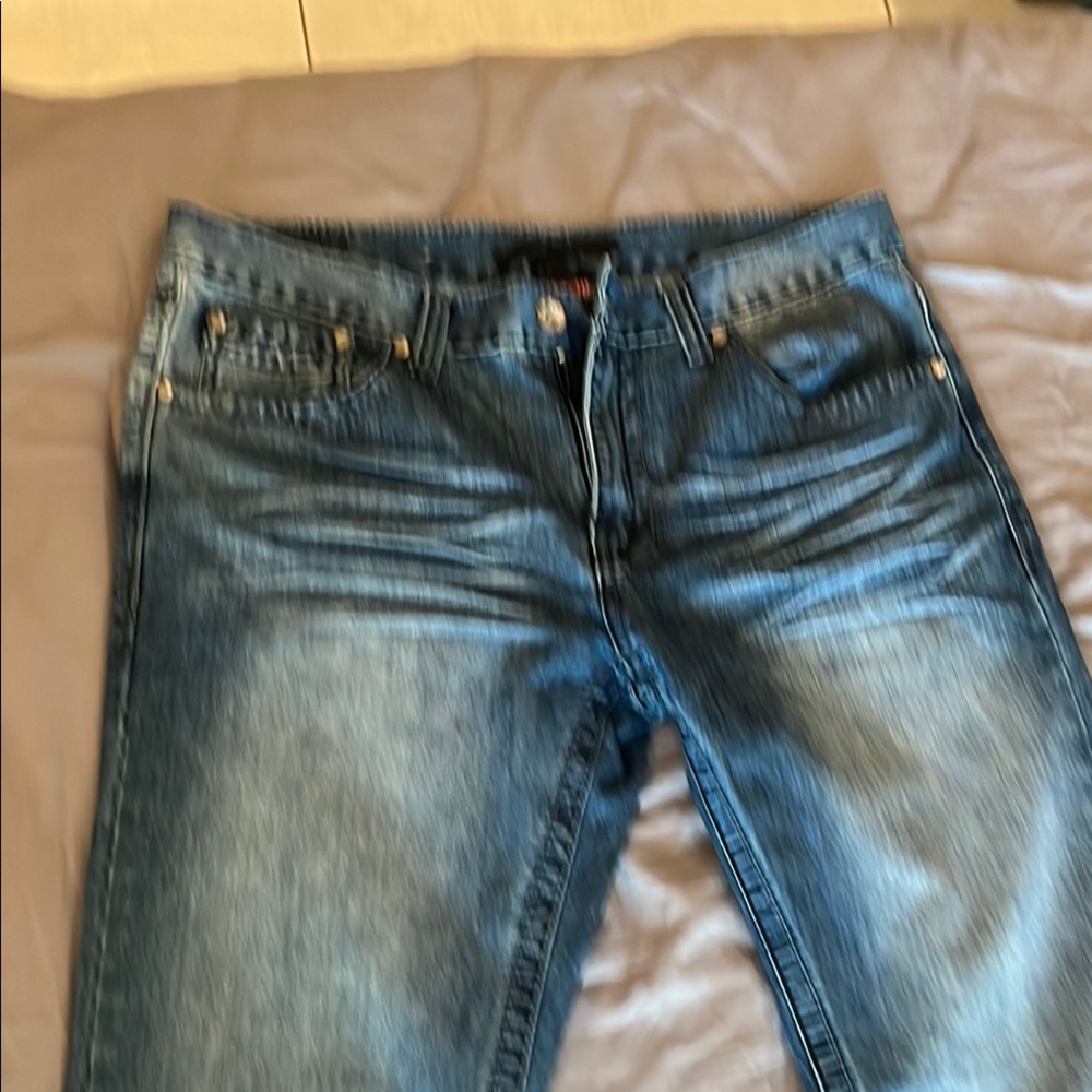 Men's Straight Jeans - Blue